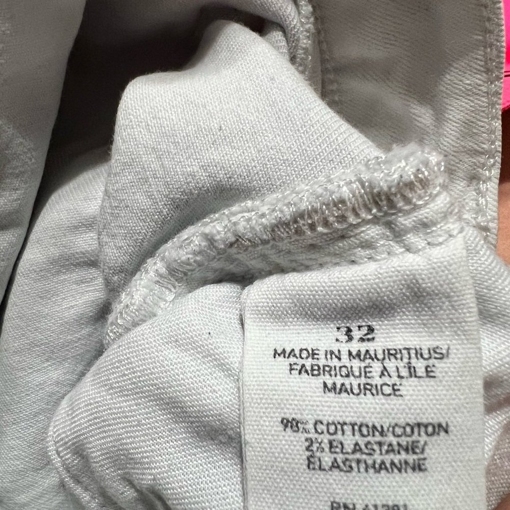 White crop skinny jeans 32 ralph Lauren